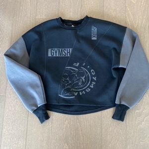 Gym Shark crop sweater limited edition